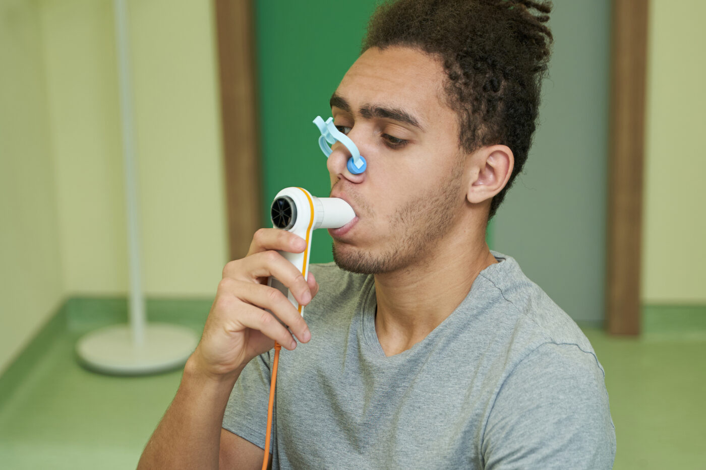 Lungenfunktionstest (Spirometrie)